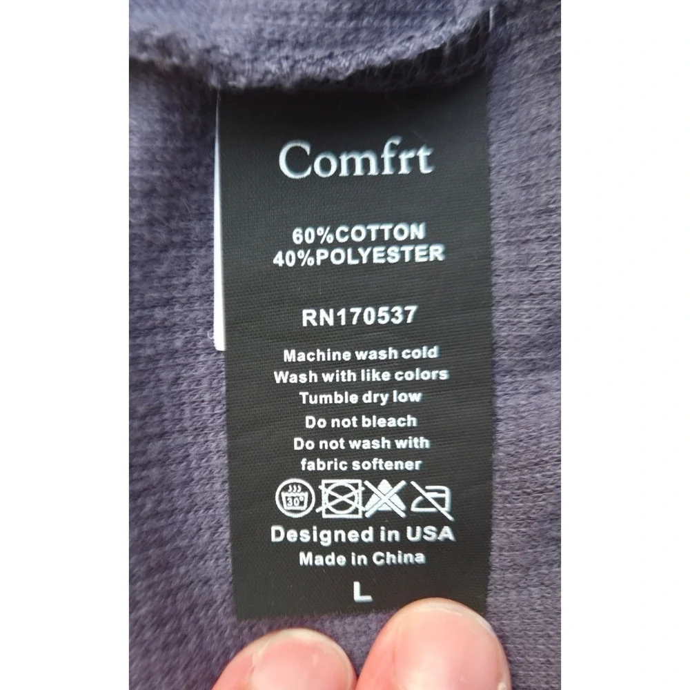 Comfrt waffle knit